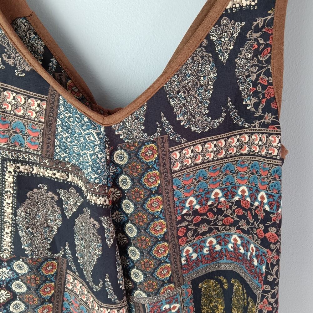 Wrangler Multicolor Patchwork Tank Top - image 4